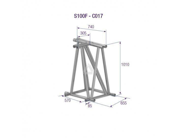 S100F-C017 3-Way T-Joint