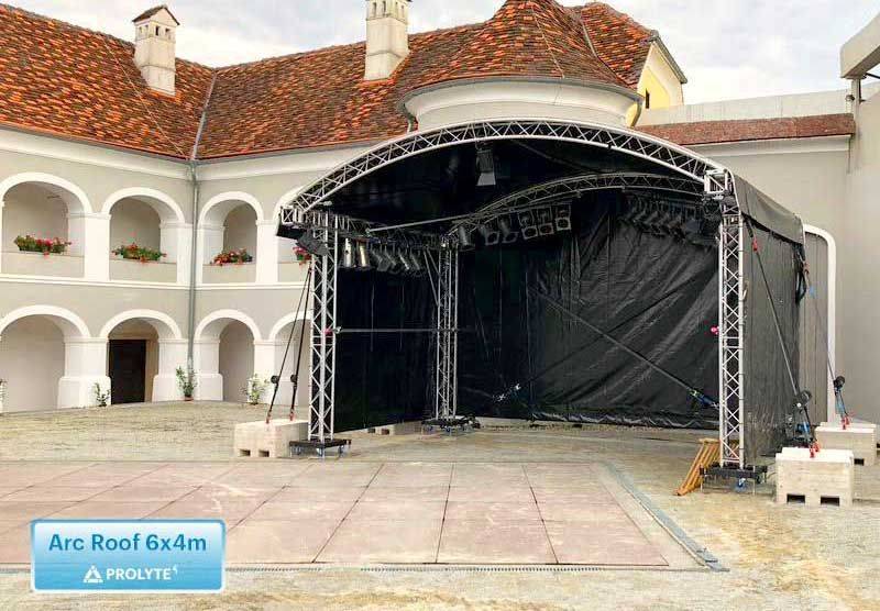 Prolyte delivers Arc Roof to E2 Event Engineering in Austria